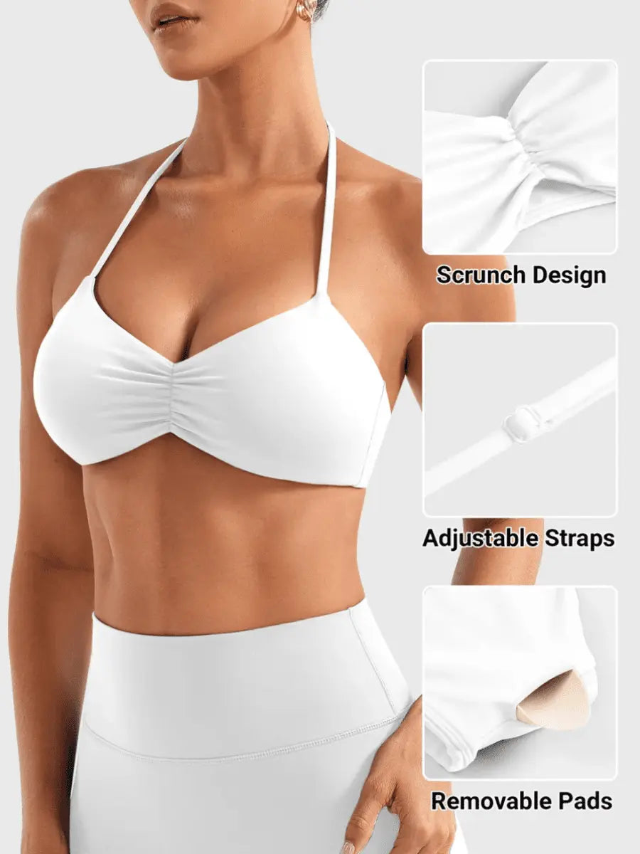 ALINA™ Soft Halter Bra - LEVEFIT
