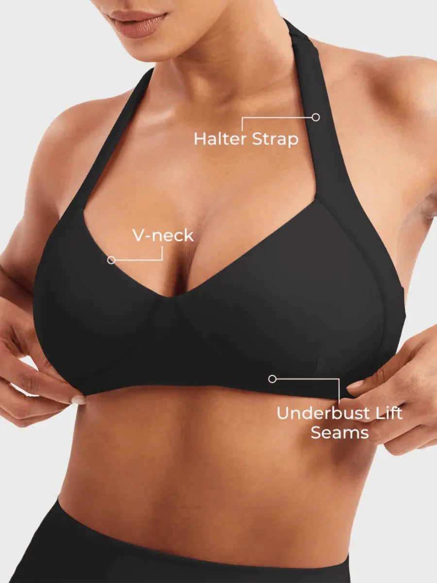 AURELIA™ Sculpt Halter-bh - LEVEFIT