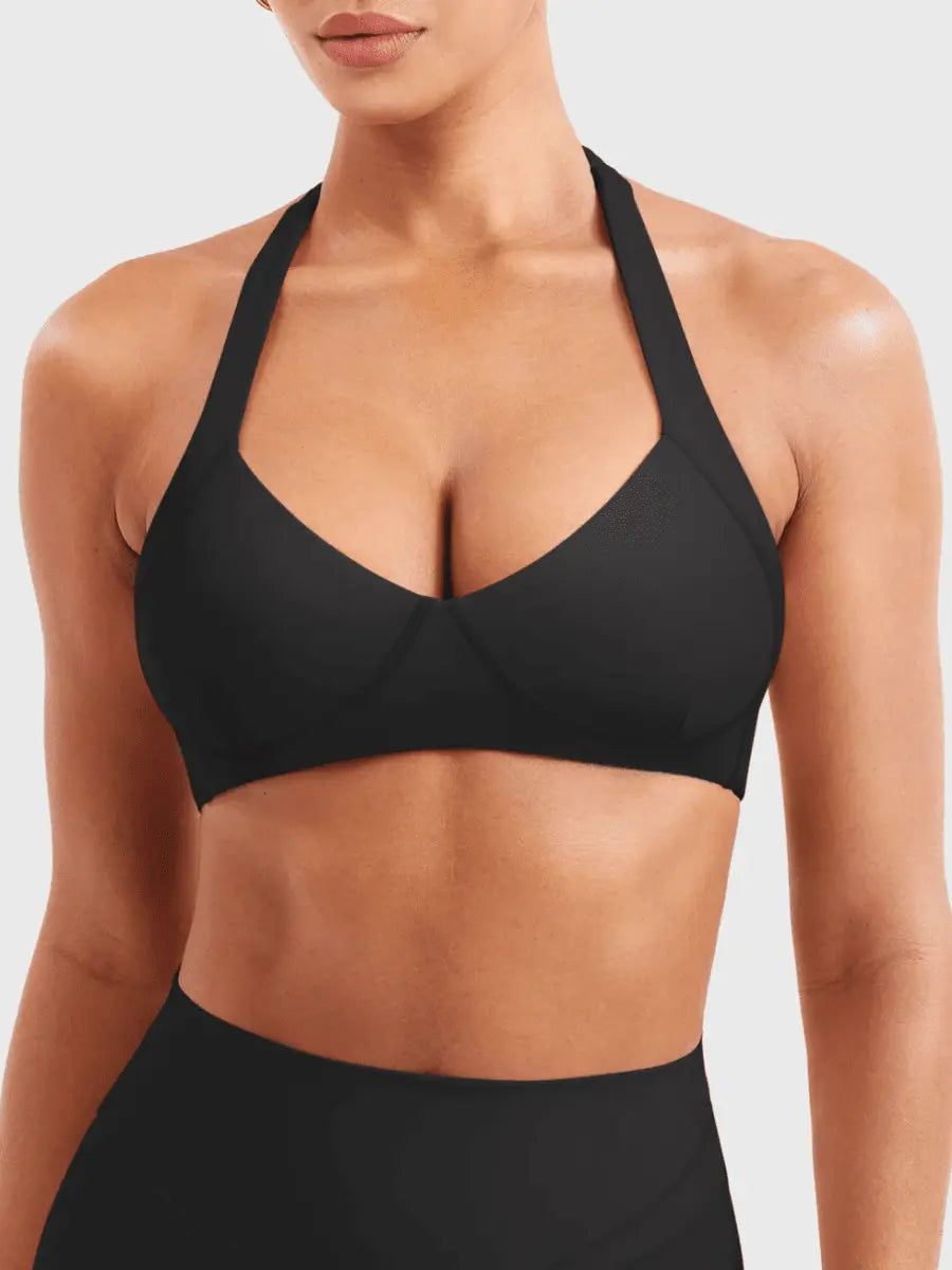 AURELIA™ Sculpt Halter-bh – LEVEFIT
