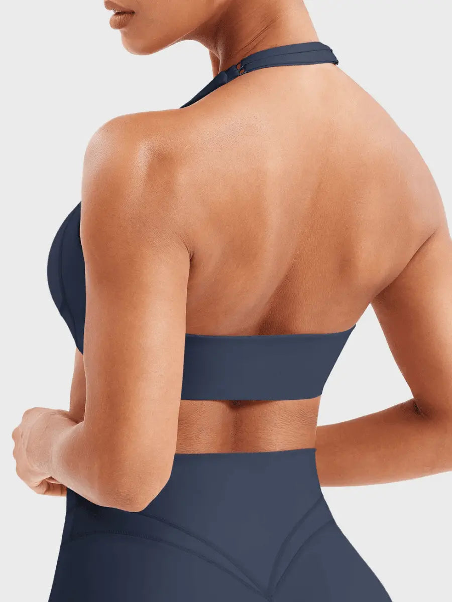 AURELIA™ Sculpt Halter Bra - LEVEFIT