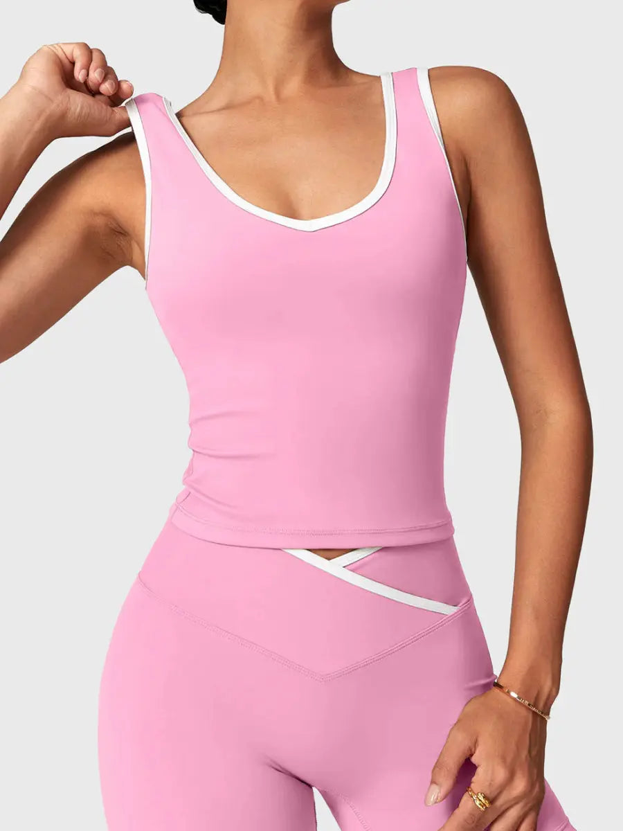 AUREVA™ Motion Shorts Set – Rosé Blush - LEVEFIT