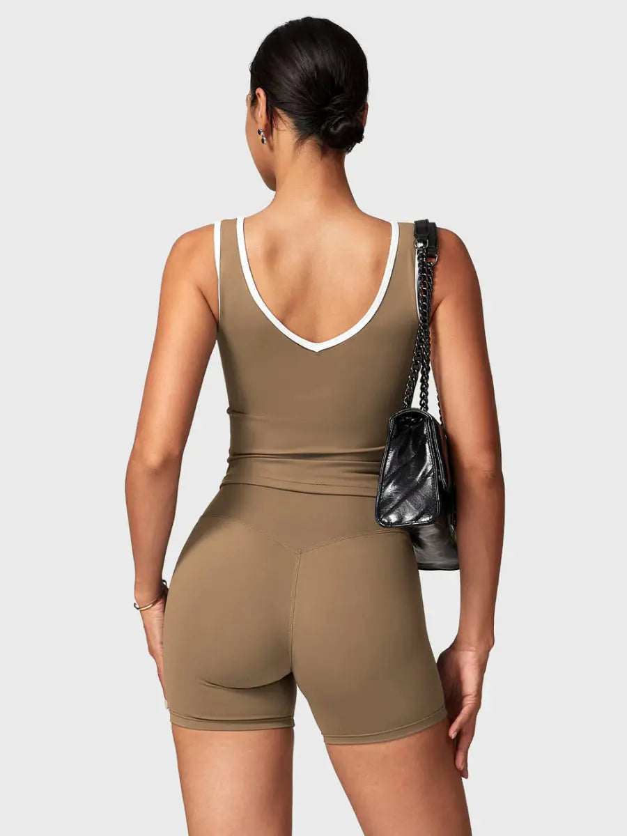 AUREVA™ Motion Shorts Set – Sandbraun - LEVEFIT