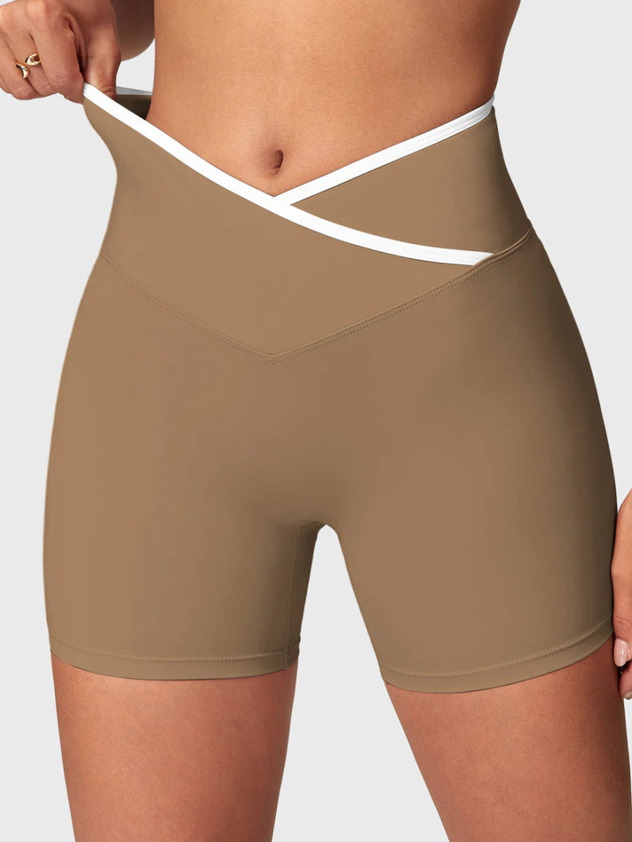 AUREVA™ Motion Shorts Set – Sandbraun - LEVEFIT