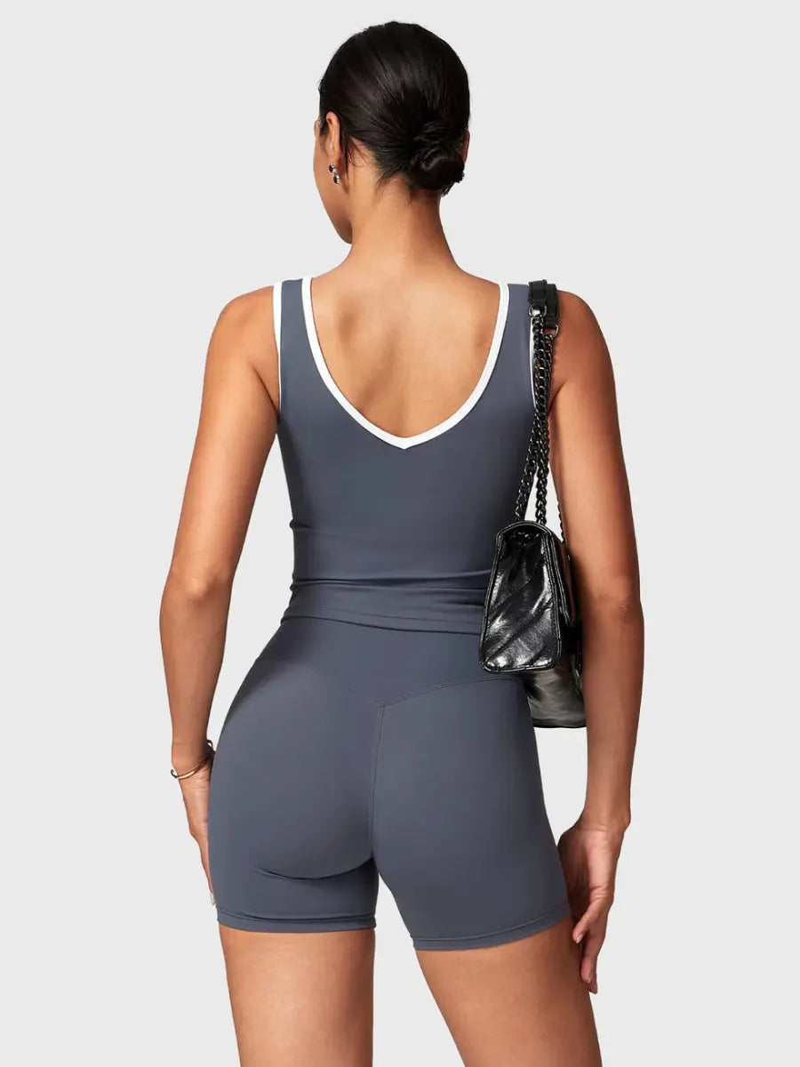 AUREVA™ Motion Shorts Set – Schieferblau - LEVEFIT