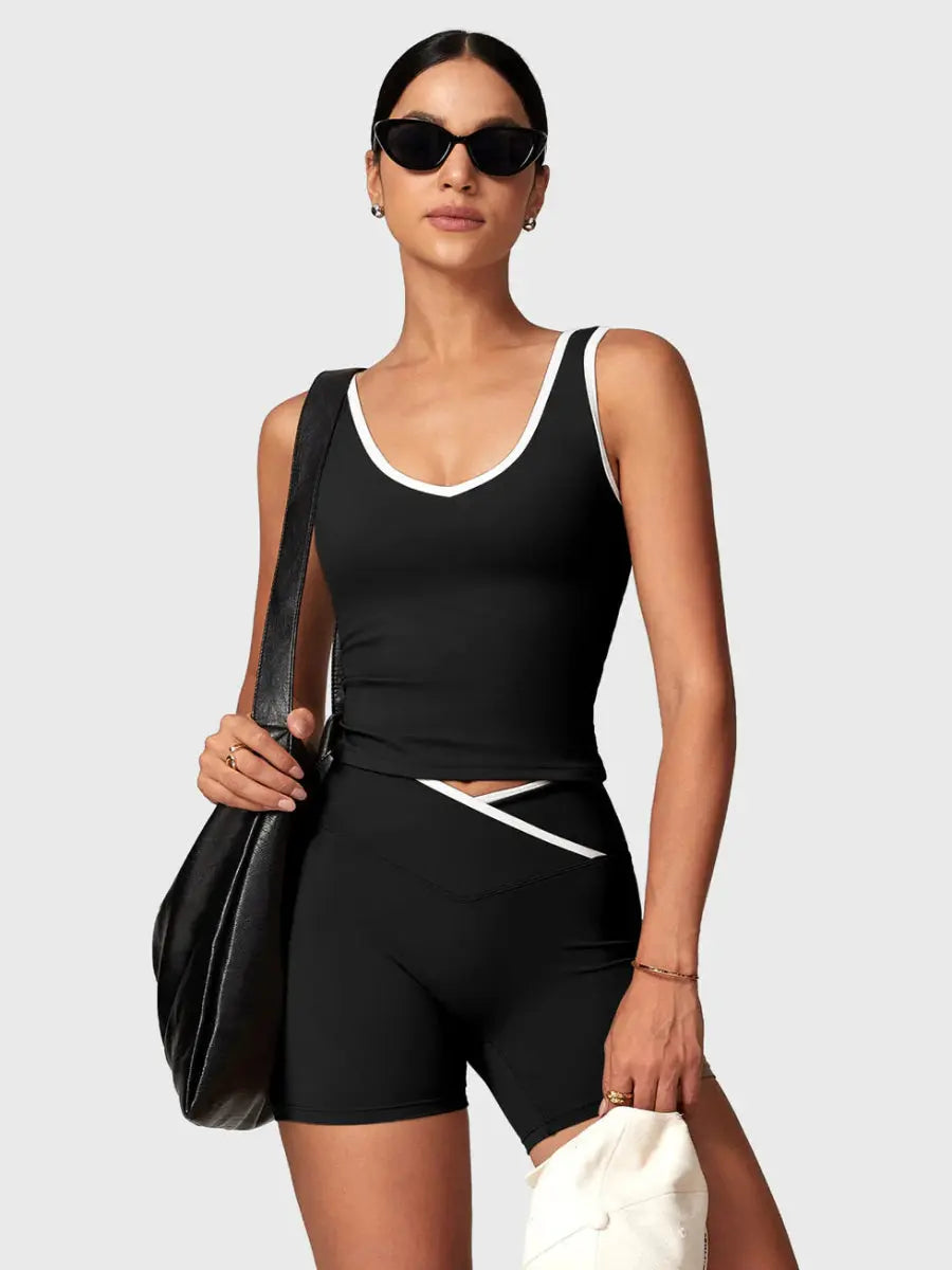AUREVA™ Motion Shorts Set – Schwarz - LEVEFIT