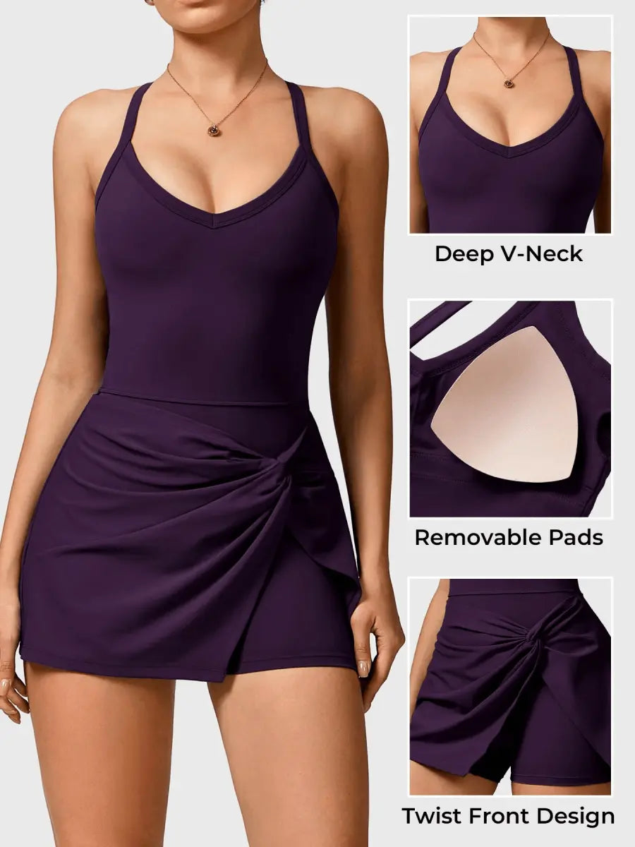 AURORA™ Zip Court Dress - LEVEFIT