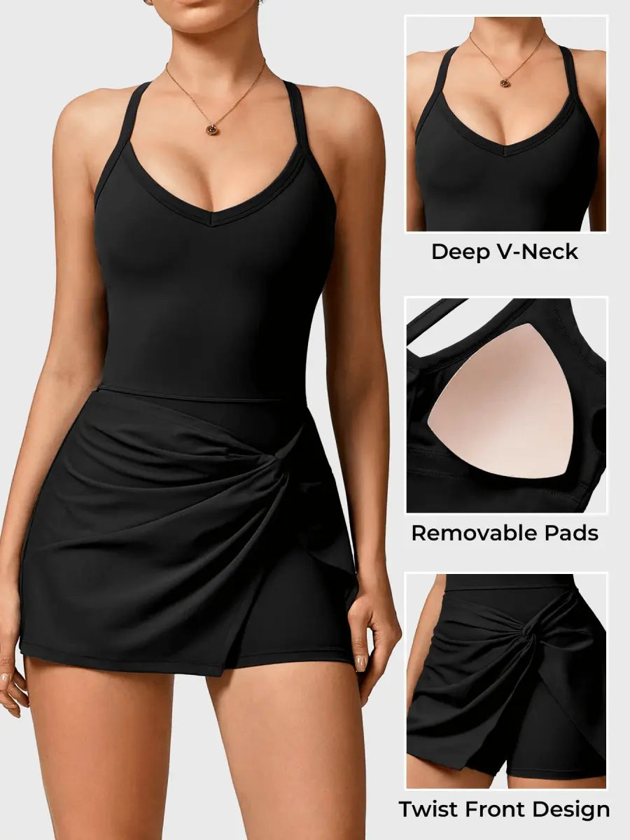 AURORA™ Zip Court Dress - LEVEFIT
