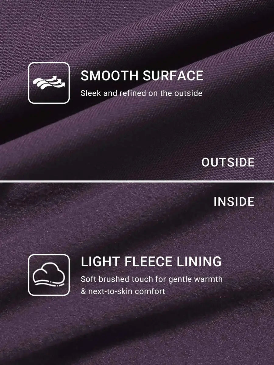 Ease® Straight Leg Leggings – Aubergine (30.5") - LEVEFIT