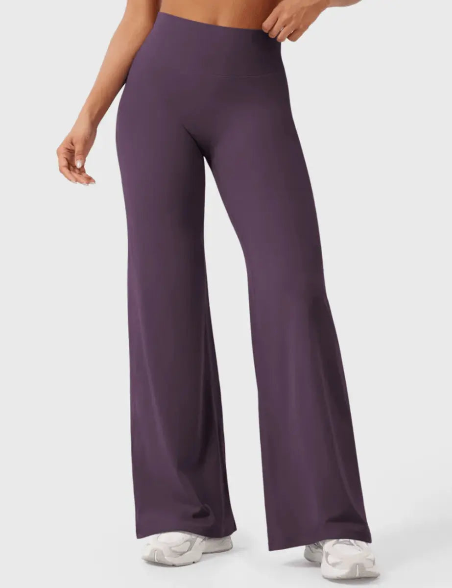 Ease® Straight Leg Leggings – Aubergine Dunkel (33") - LEVEFIT