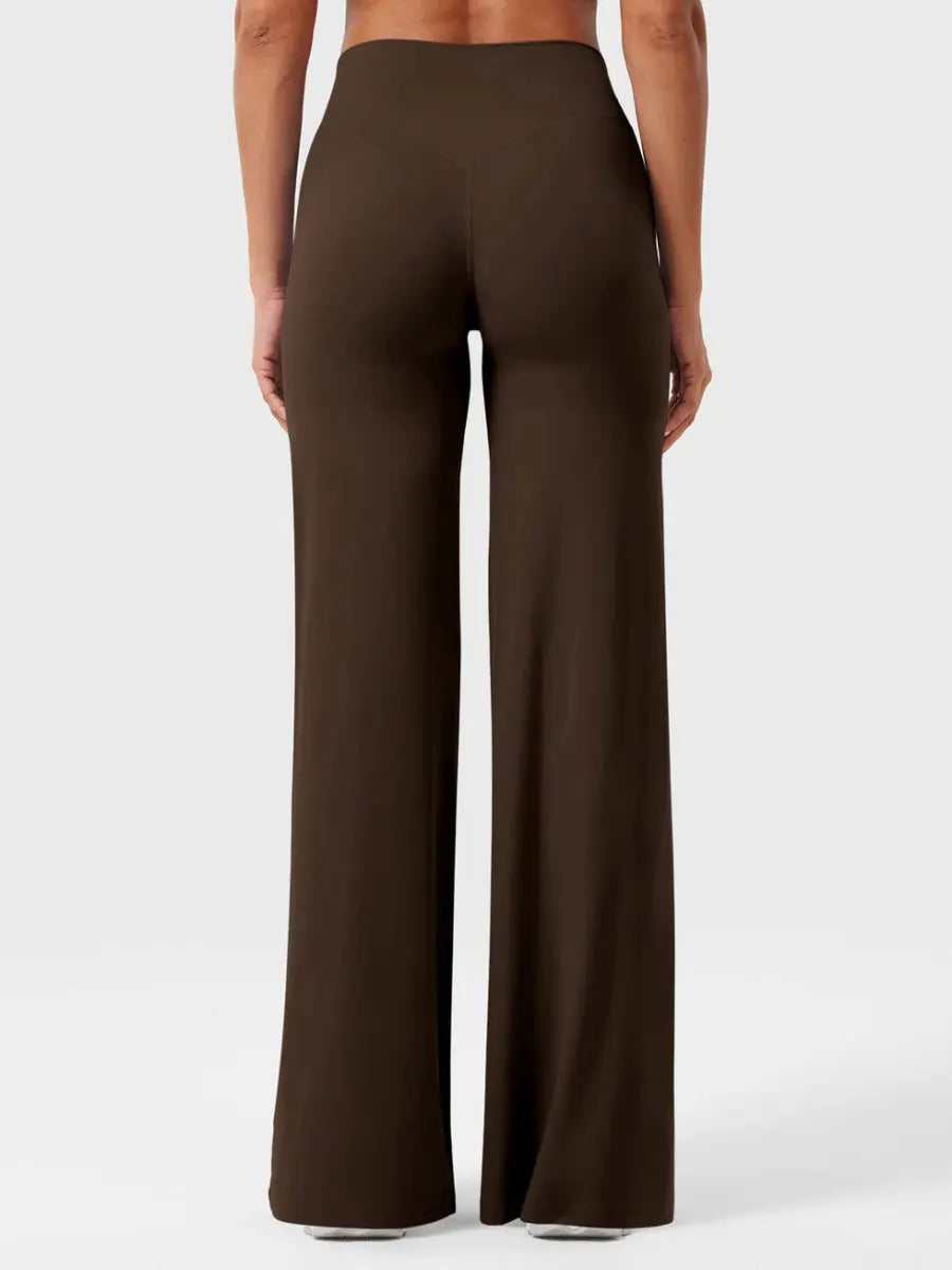 Ease® Straight Leg Leggings – Coffee - LEVEFIT