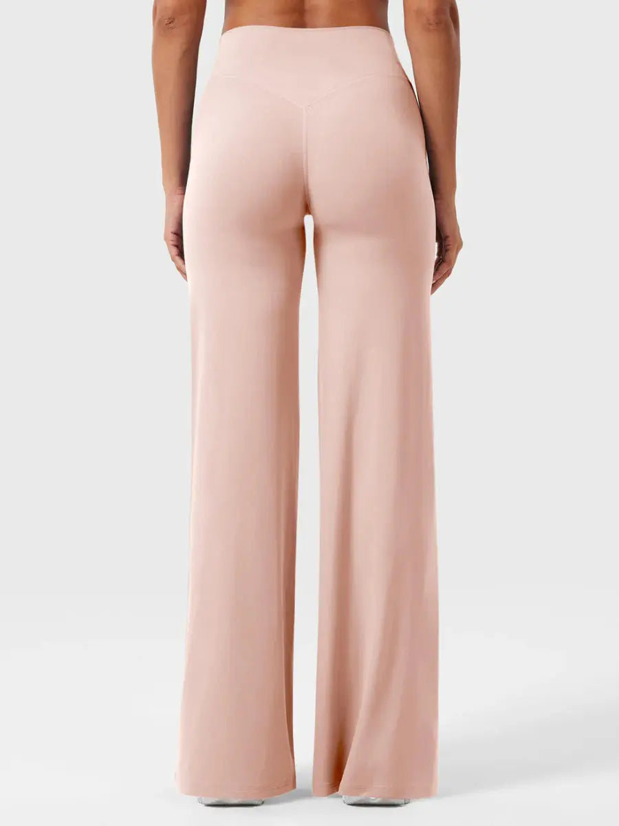 Ease® Straight Leg Leggings – Pink - LEVEFIT