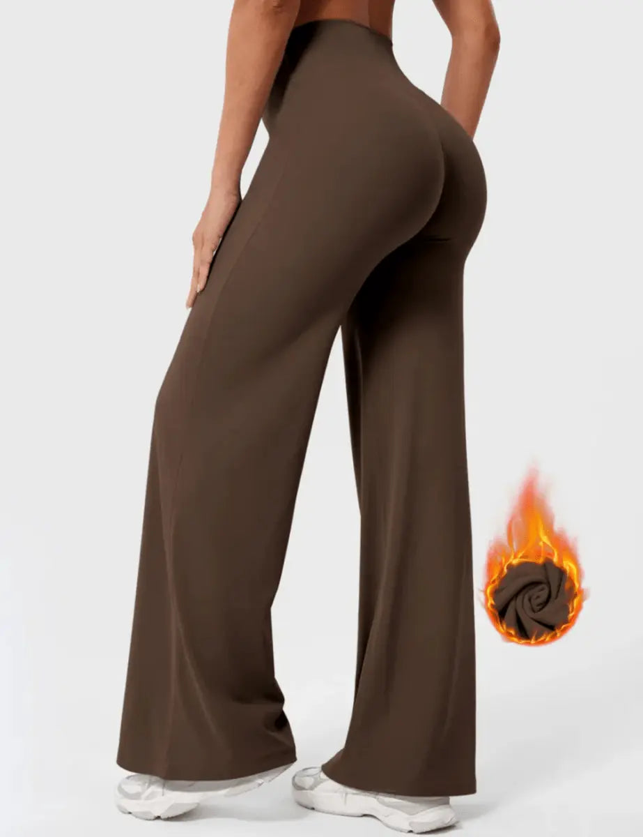 Ease® Straight Leg Leggings – Schokobraun (33") - LEVEFIT