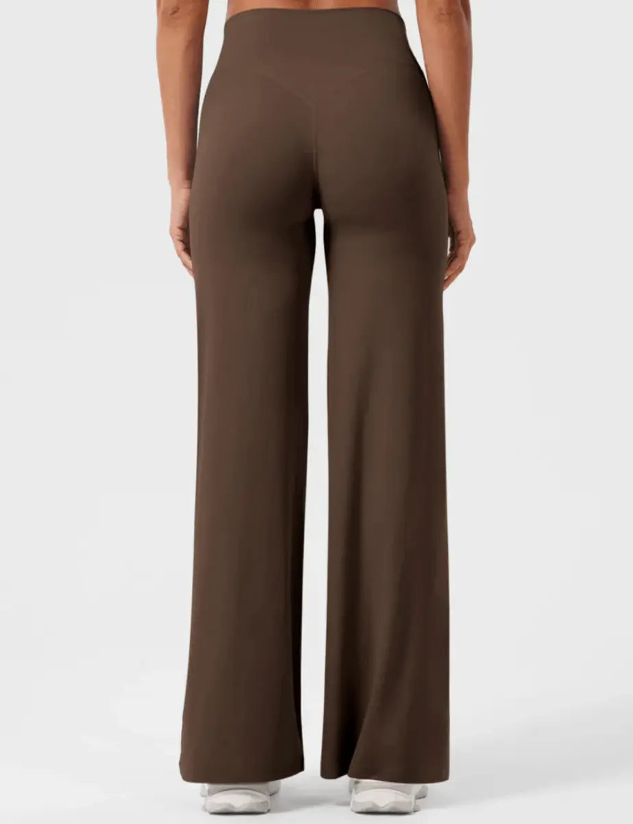 Ease® Straight Leg Leggings – Schokobraun (33") - LEVEFIT
