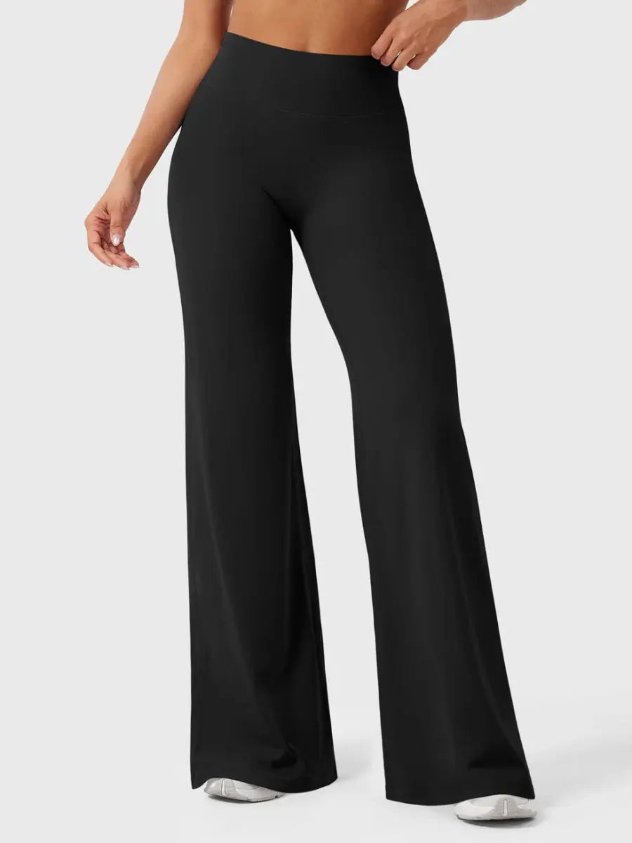 Ease® Straight Leg Leggings – Schwarz - LEVEFIT