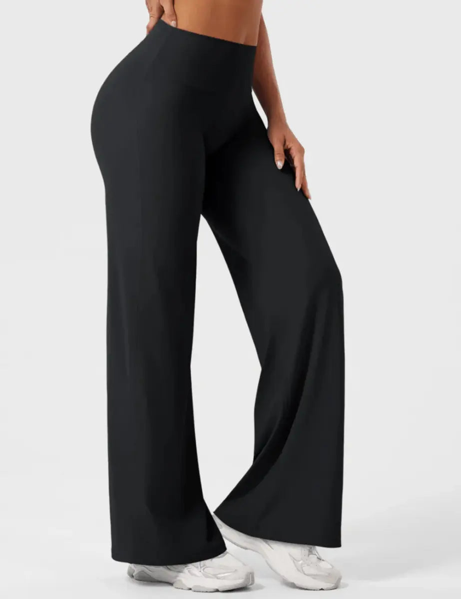Ease® Straight Leg Leggings – Tiefschwarz (33") - LEVEFIT