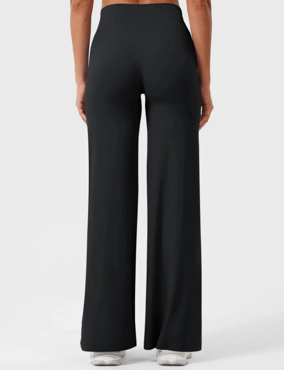 Ease® Straight Leg Leggings – Tiefschwarz (33") - LEVEFIT