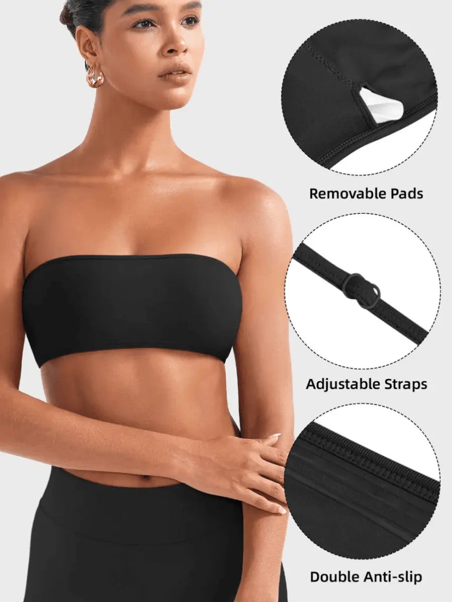 ELARA™ Soft Bandeau Bra - LEVEFIT