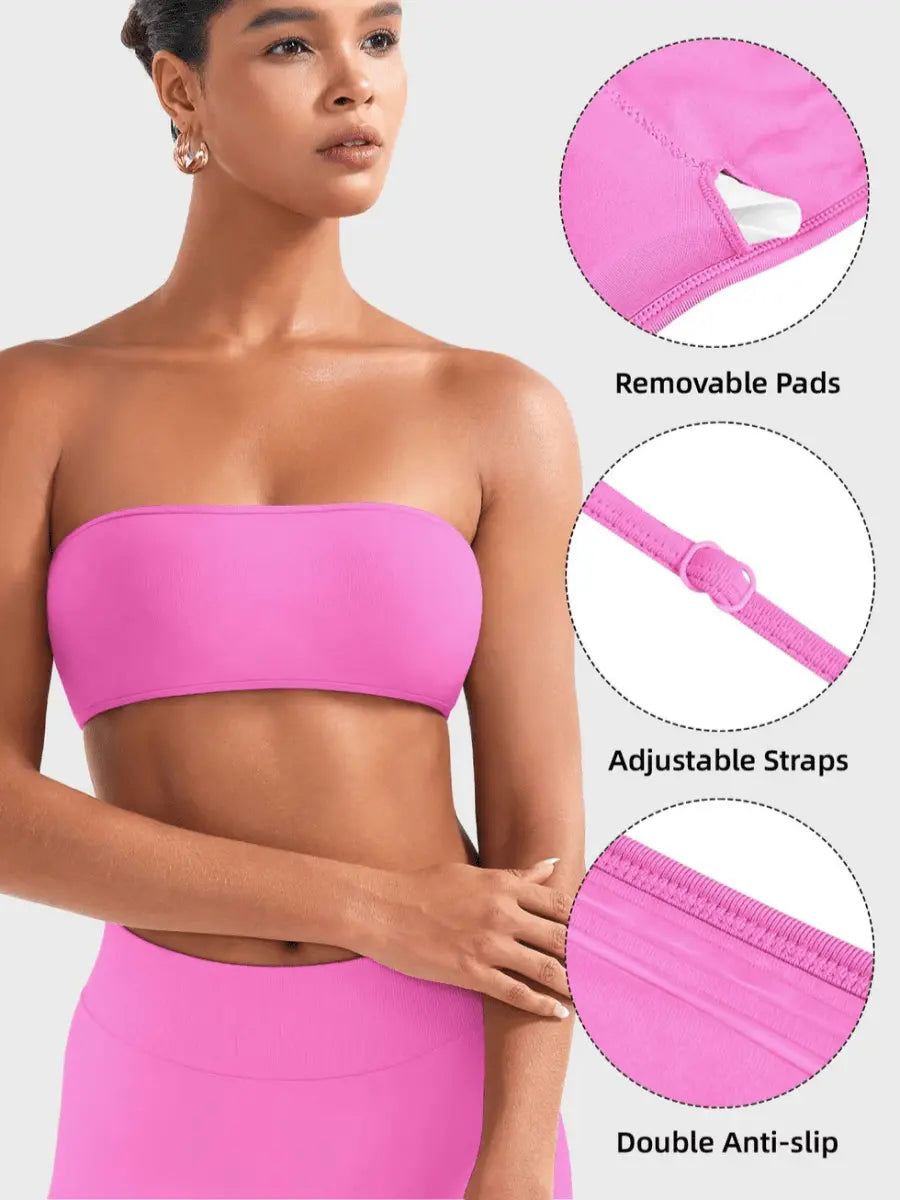 ELARA™ Soft Bandeau Bra - LEVEFIT