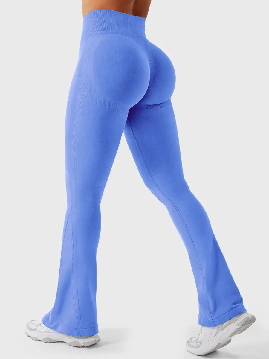 Flow® Mini Flare Leggings – Royal Blue (29.5") - LEVEFIT