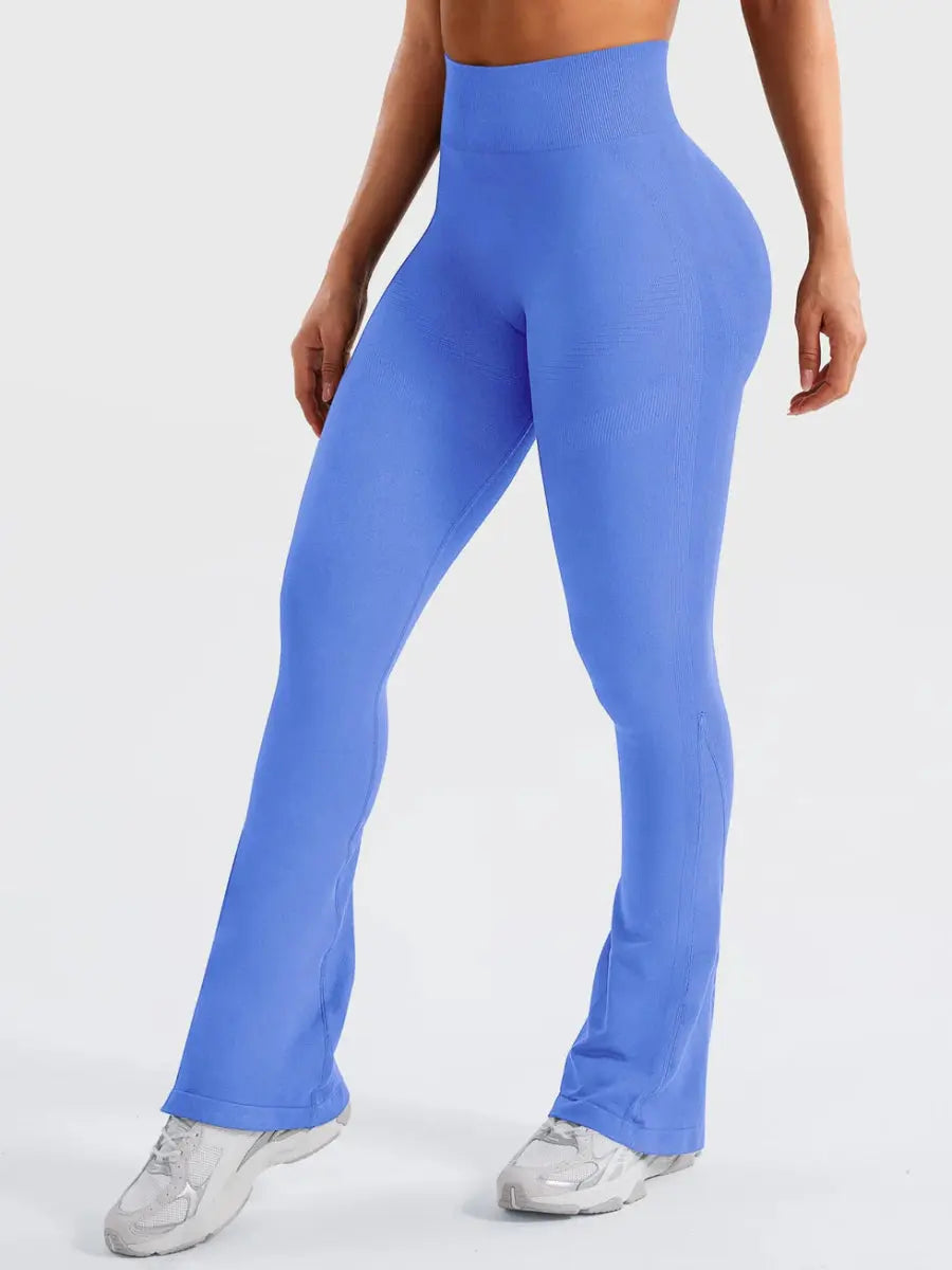 Flow® Mini Flare Leggings – Royal Blue (29.5") - LEVEFIT