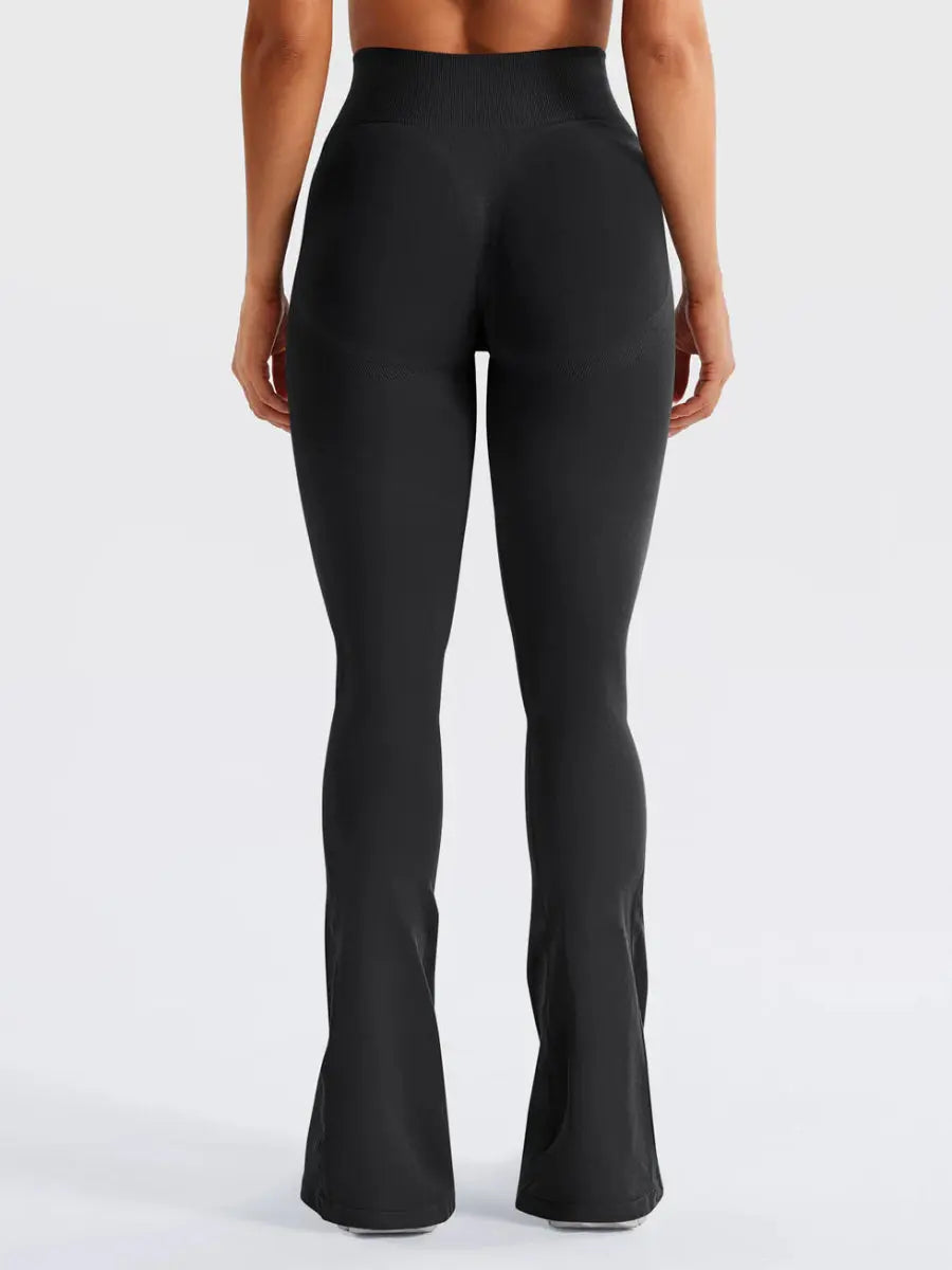 Flow® Mini Flare Leggings – Schwarz (32") - LEVEFIT