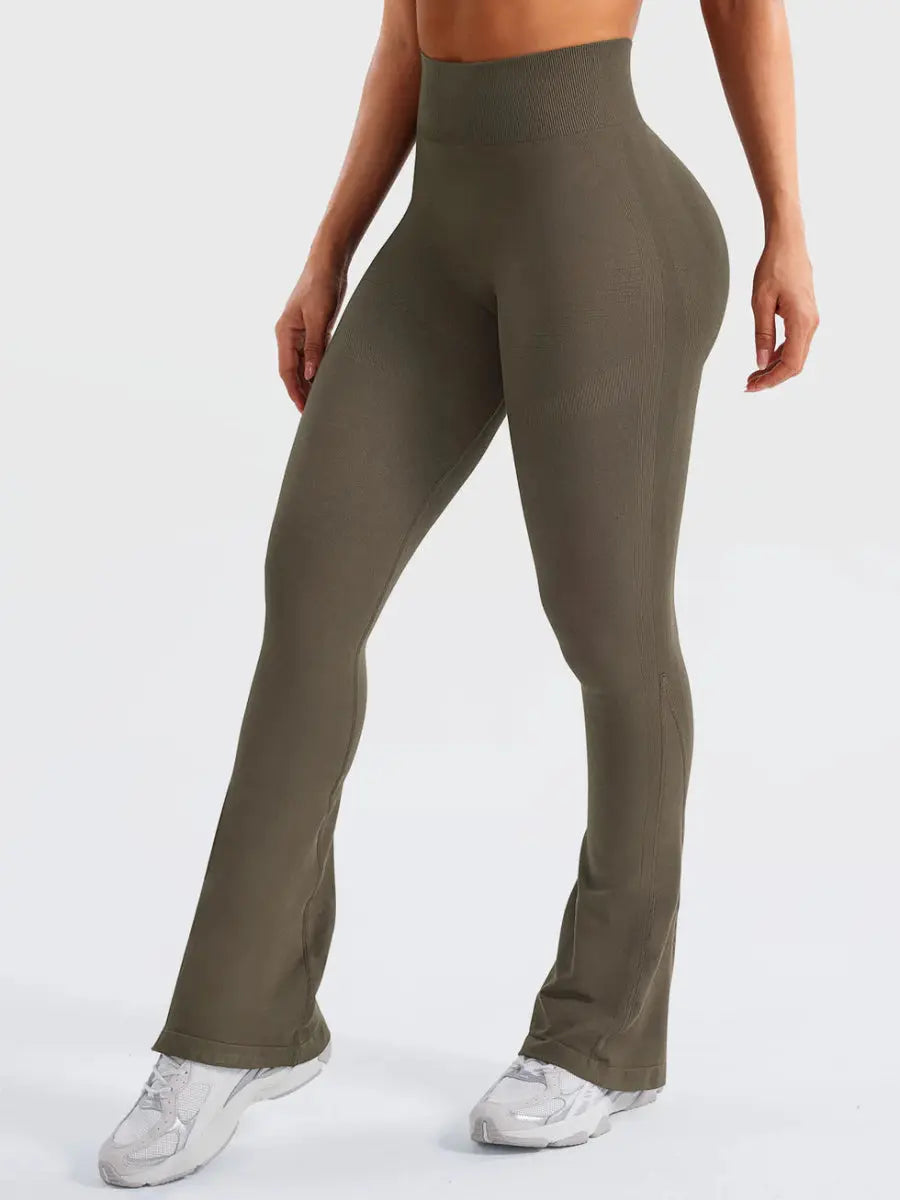 Flow® Mini Flare Leggings – Taupe (29.5") - LEVEFIT
