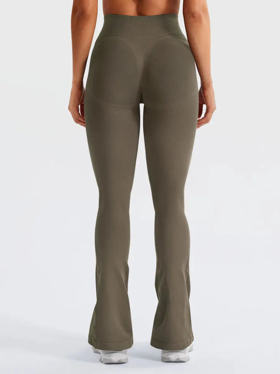 Flow® Mini Flare Leggings – Taupe (29.5") - LEVEFIT
