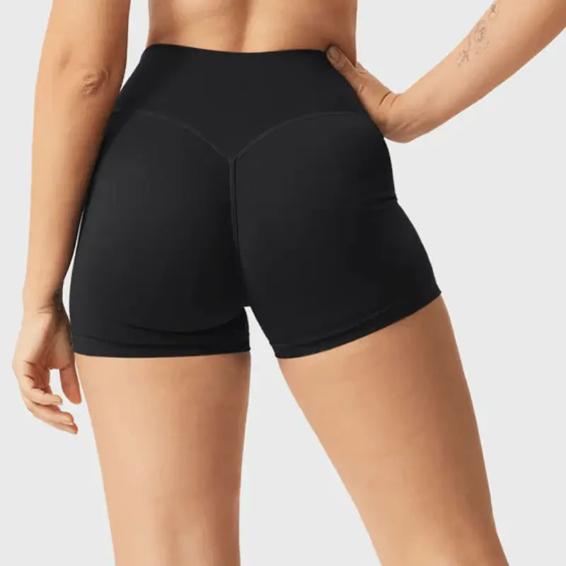 LeveFit™ AUREA Shorts 2.5" – Schwarz - LEVEFIT