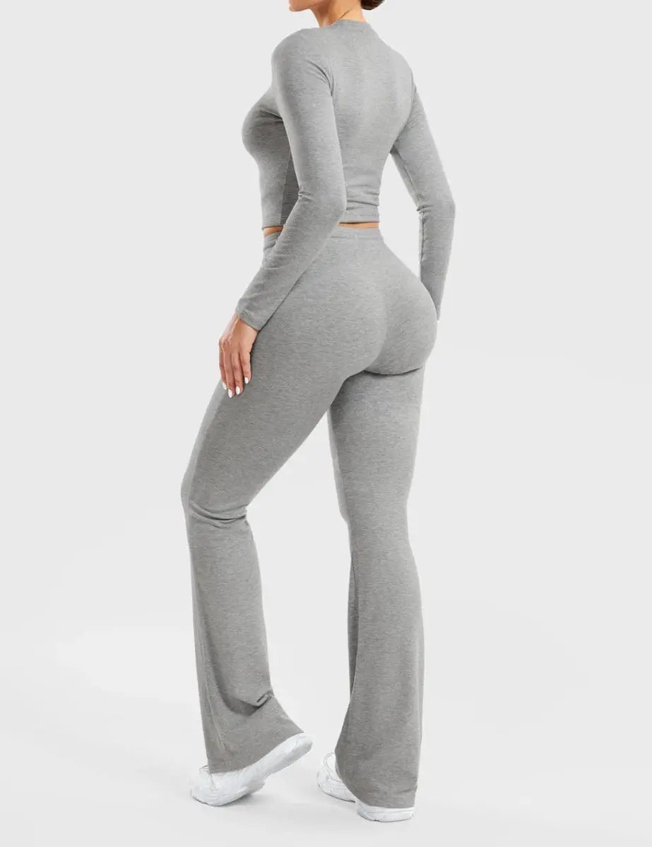 LeveFit™ AvaSoft Lounge Set - Hellgrau - LEVEFIT
