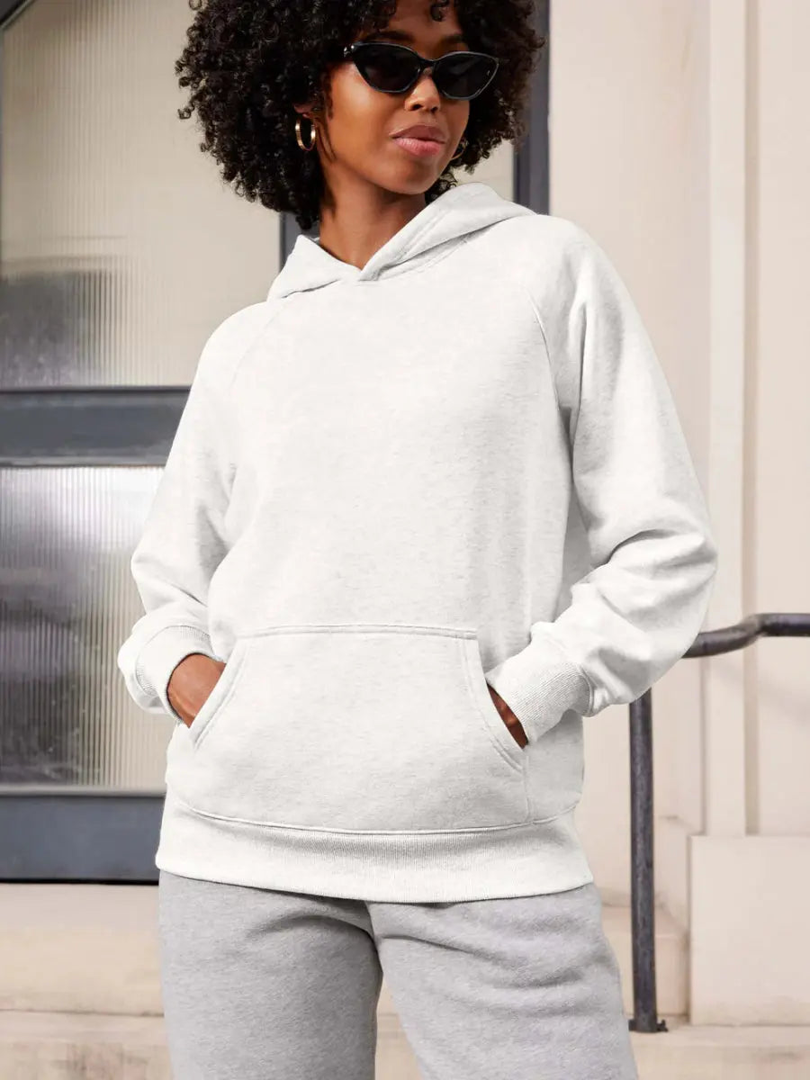 LeveFit™ CoreWarm Hoodie – Hellgrau - LEVEFIT