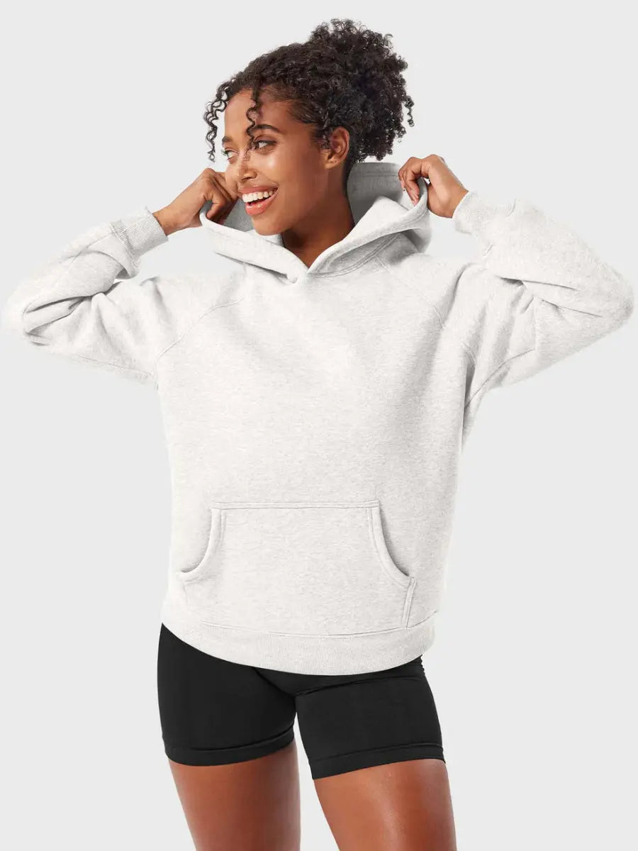 LeveFit™ CoreWarm Hoodie – Hellgrau - LEVEFIT