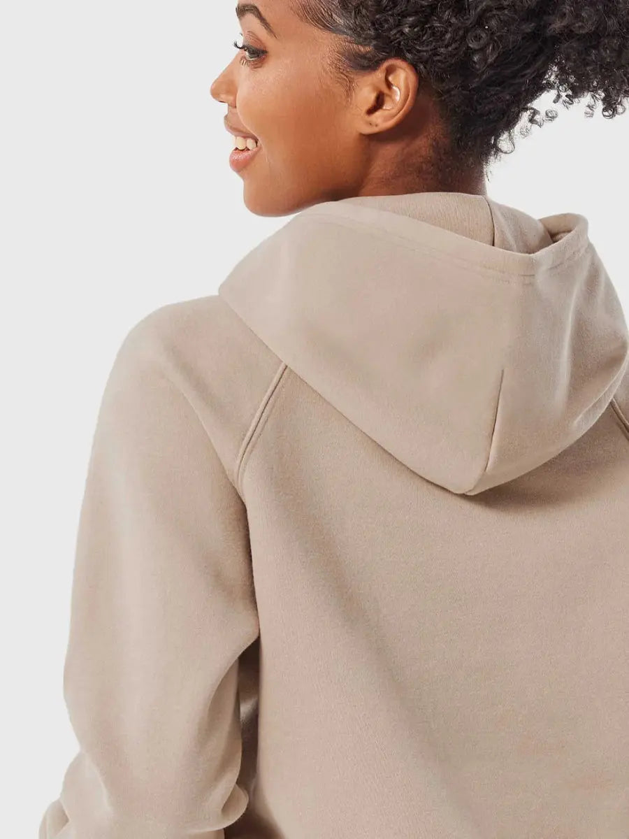 LeveFit™ CoreWarm Hoodie – Kaffeegrau - LEVEFIT
