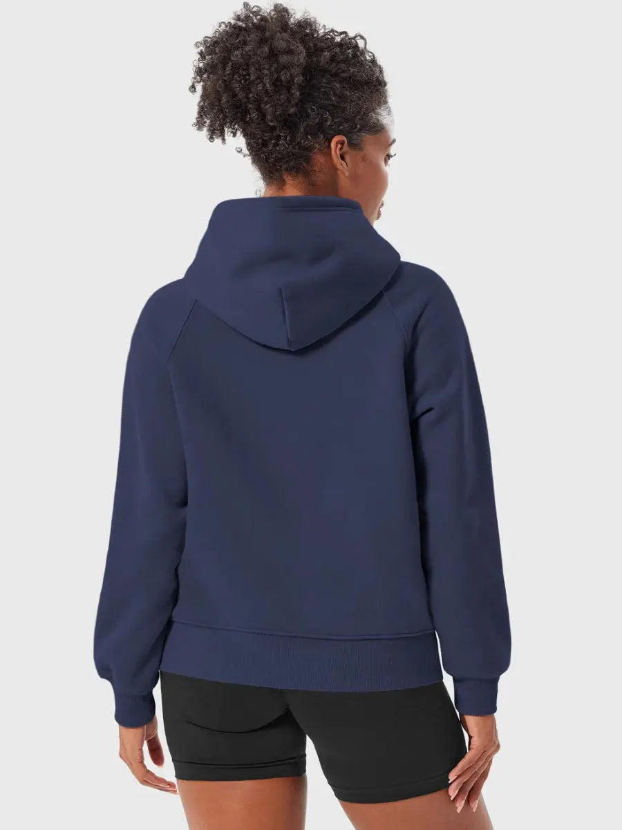 LeveFit™ CoreWarm Hoodie – Navy - LEVEFIT