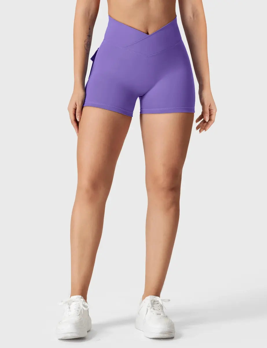 LeveFit™ MILLA Shorts 4.5" – Flieder - LEVEFIT