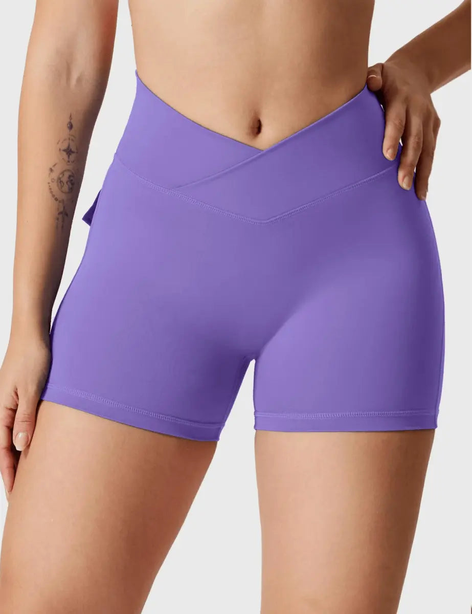 LeveFit™ MILLA Shorts 4.5" – Flieder - LEVEFIT