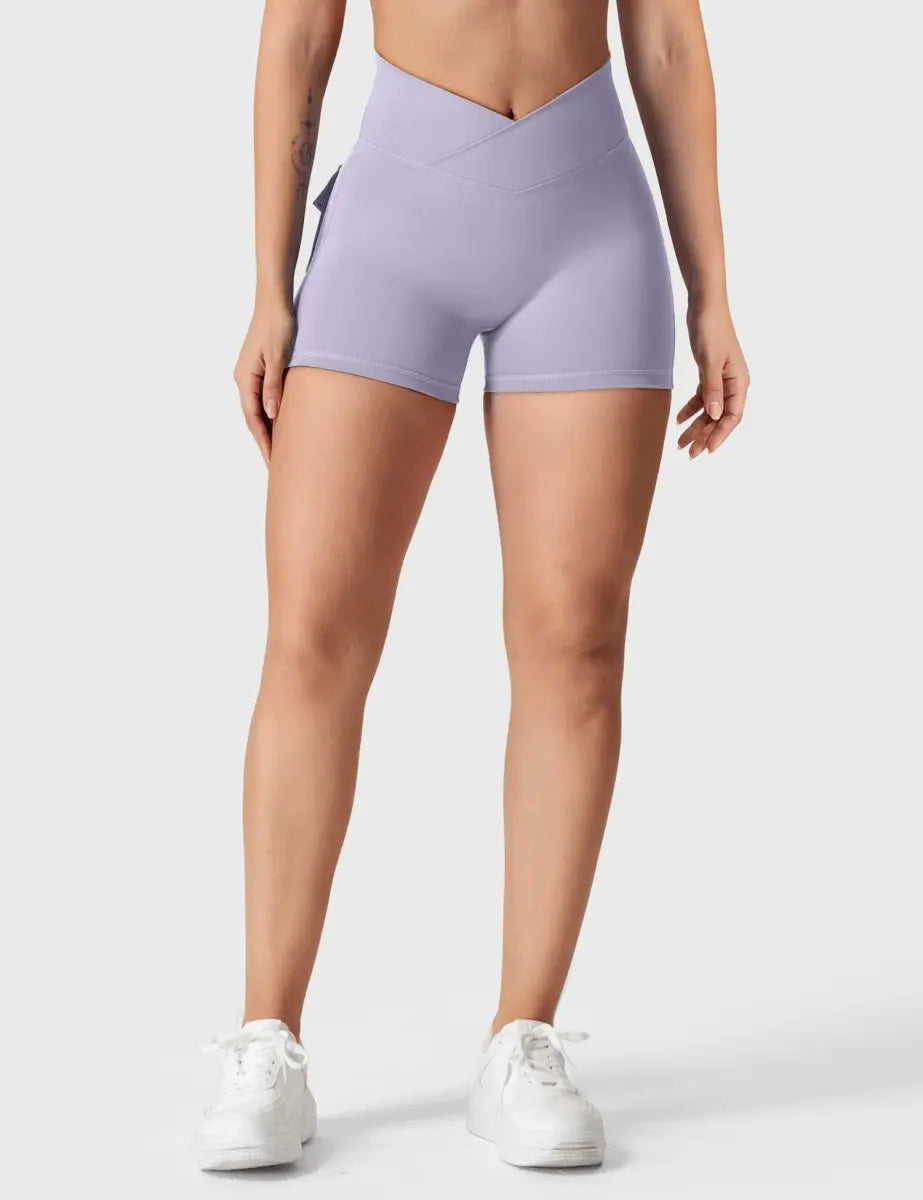 LeveFit™ MILLA Shorts 4.5" – Fliederhell - LEVEFIT