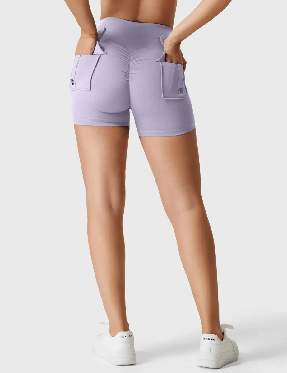 LeveFit™ MILLA Shorts 4.5" – Fliederhell - LEVEFIT