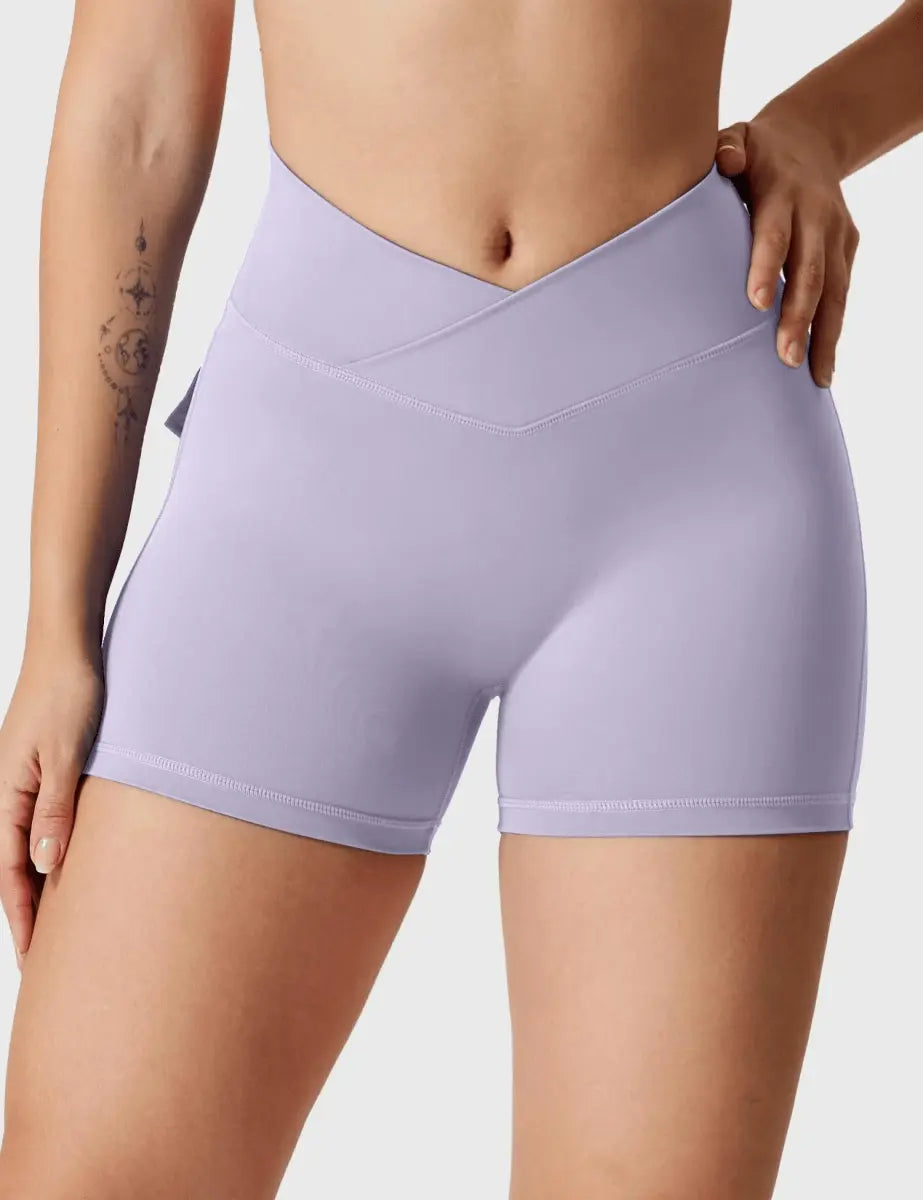 LeveFit™ MILLA Shorts 4.5" – Fliederhell - LEVEFIT