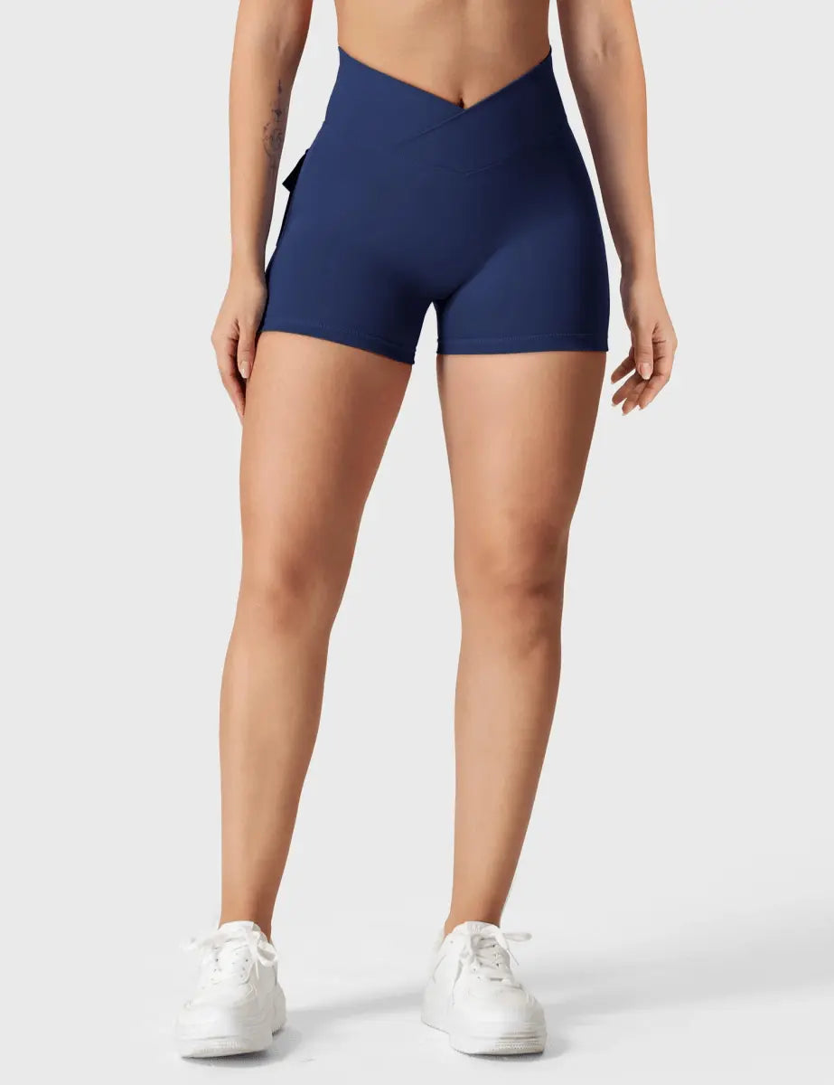 LeveFit™ MILLA Shorts 4.5" – Nachtblau - LEVEFIT