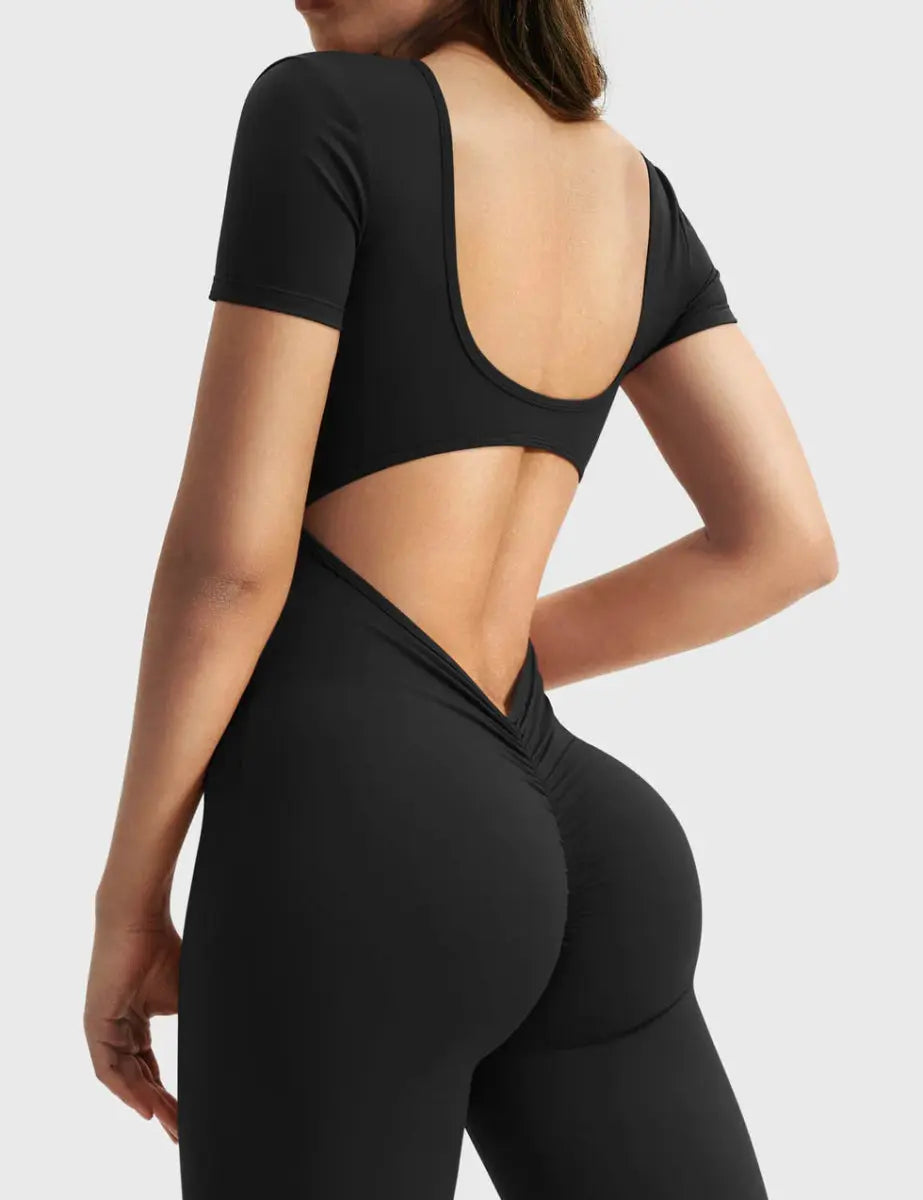 LÍVIA™ Softline Open - Back Jumpsuit - LEVEFIT