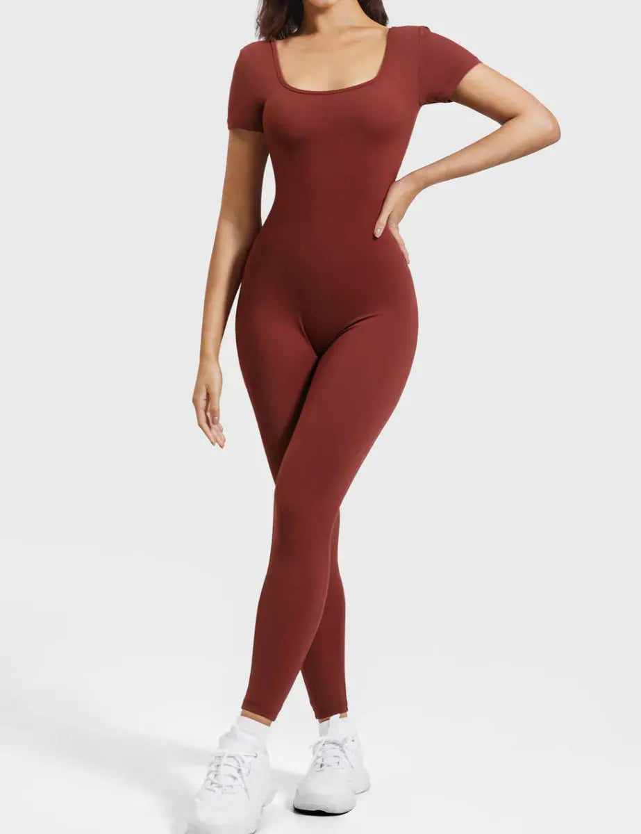 LÍVIA™ Softline Open - Back Jumpsuit - LEVEFIT