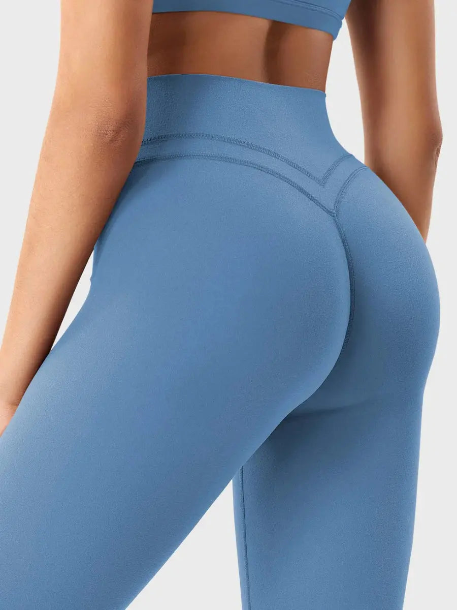 Lumëa™ Sculpt Leggings – Moonstone Blue (26") - LEVEFIT