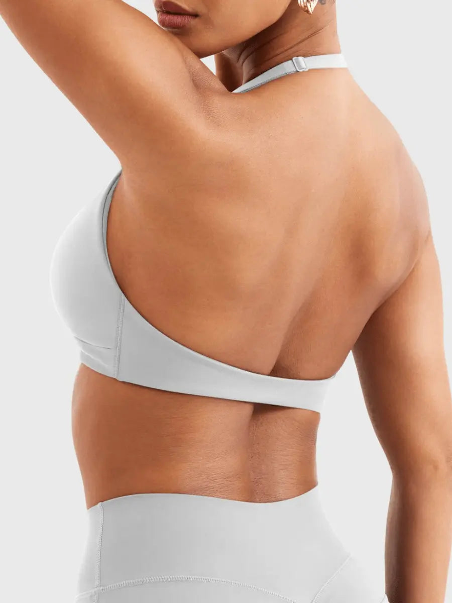 MELISY™ Twist Halter Bra - LEVEFIT