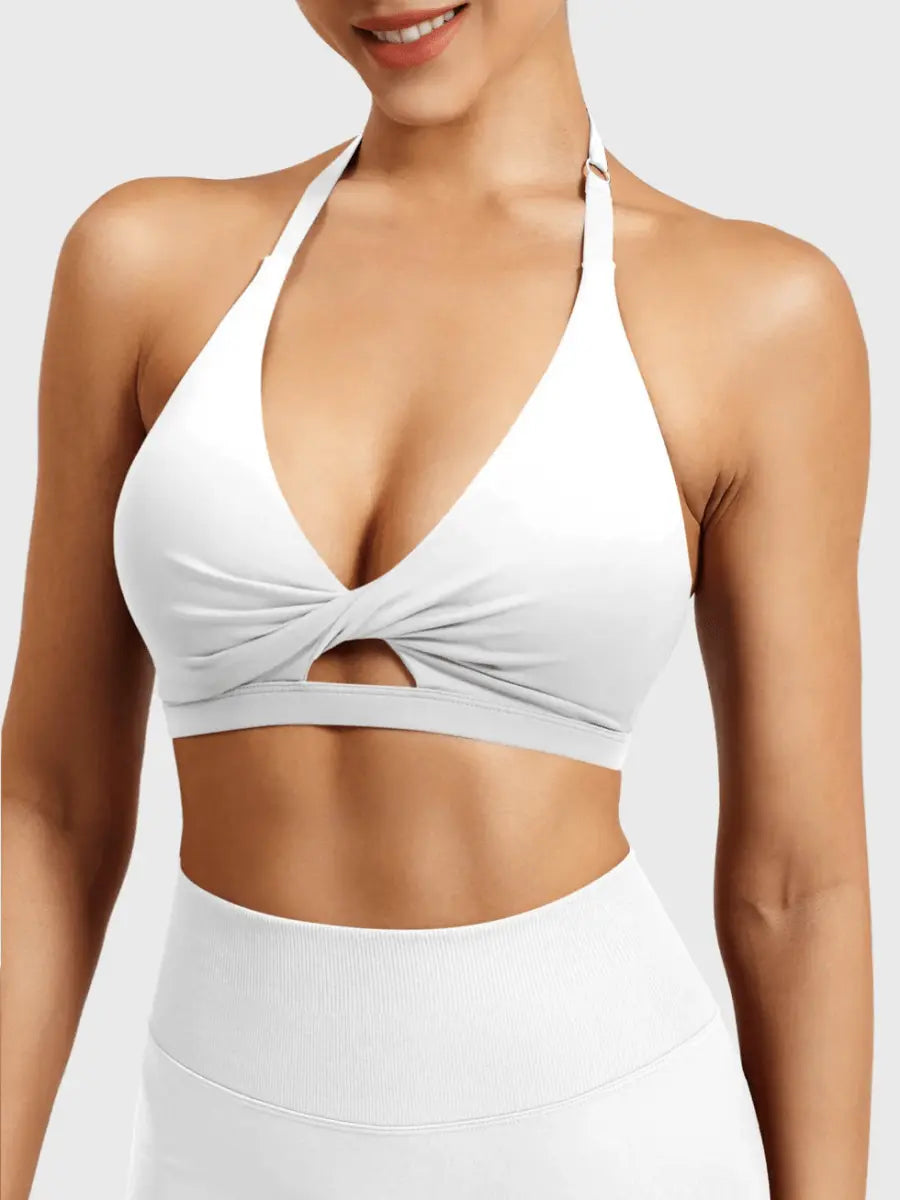 MICAELA™ Twist Sculpt Sports Bra - LEVEFIT