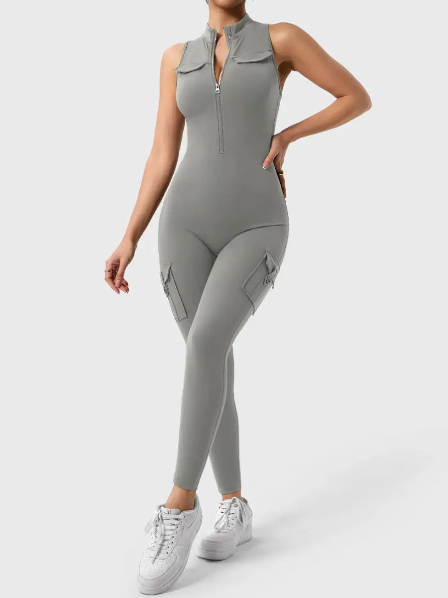 NÁRIA™ Softline Cargo Jumpsuit - LEVEFIT