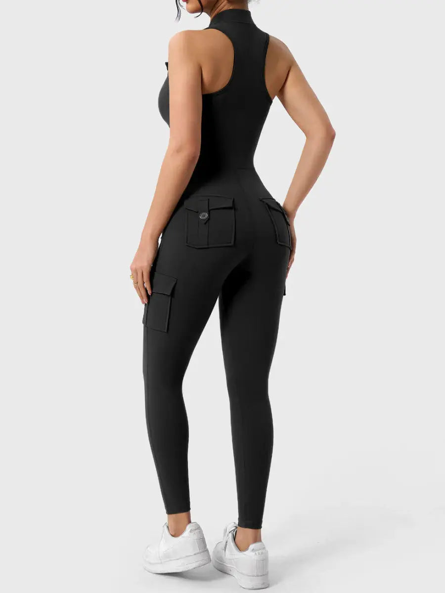 NÁRIA™ Softline Cargo Jumpsuit - LEVEFIT