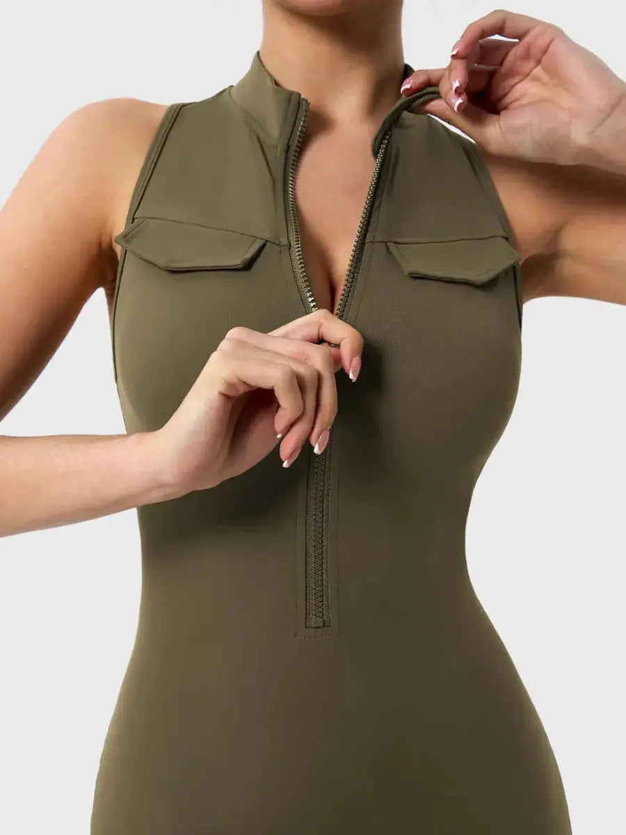NÁRIA™ Softline Cargo Jumpsuit - LEVEFIT