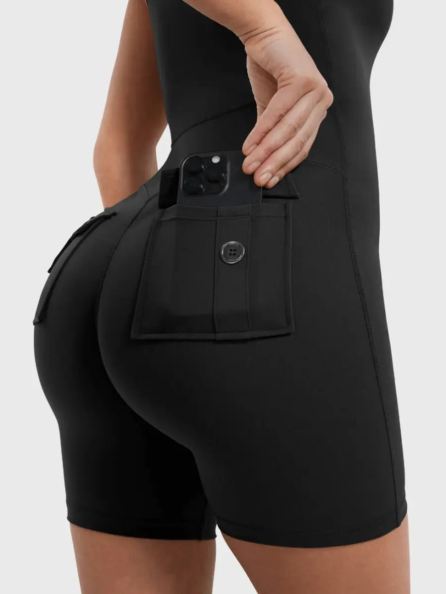 NÁRIA™ Softline Cargo Romper - LEVEFIT