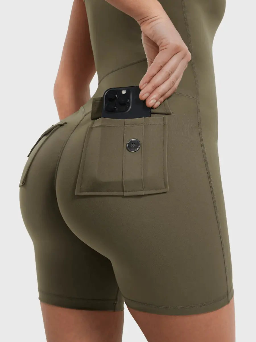 NÁRIA™ Softline Cargo Romper - LEVEFIT