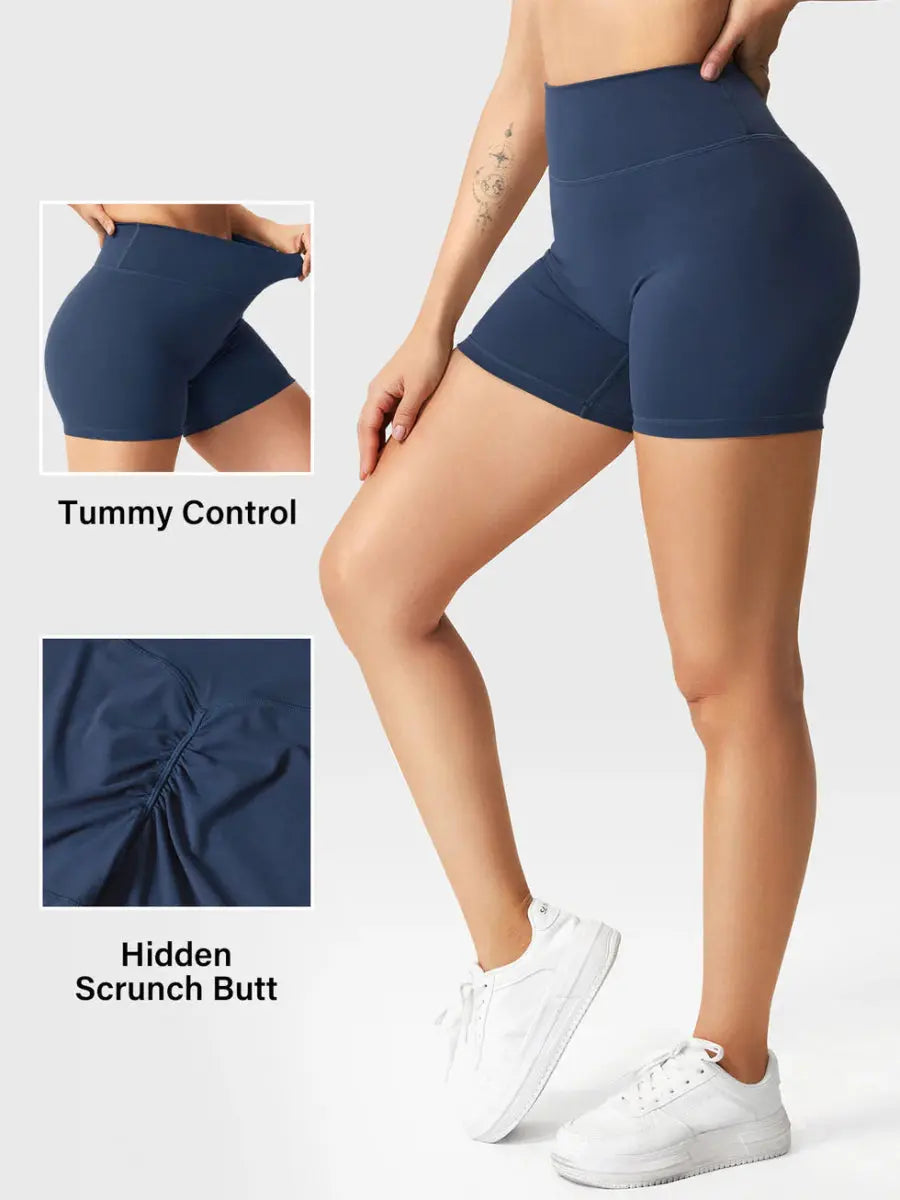 NOVA™ Softline Sculpt Scrunch Shorts – 4.5” - LEVEFIT